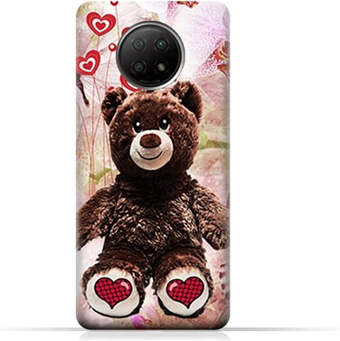 Generic TPU Protective Back Case Cover For Xiaomi Redmi Note 9 5G With My Teddy Bear