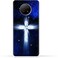 غطاء حماية خلفي من مادة TPU عامة لهاتف Xiaomi Redmi Note 9 5G بنمط متقاطع