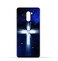 غطاء خلفي واقٍ من مادة TPU لهاتف Xiaomi Poco F1 بنمط متقاطع