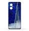 غطاء حماية خلفي من مادة TPU لهاتف Xiaomi Poco M4 5G بتصميم برج خليفة في ليلة مرصعة بالنجوم