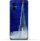 غطاء حماية خلفي من مادة TPU لهاتف Xiaomi Poco M4 5G بتصميم برج خليفة في ليلة مرصعة بالنجوم