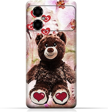 Generic TPU Protective Back Case Cover For Xiaomi Poco M4 5G With My Teddy Bear