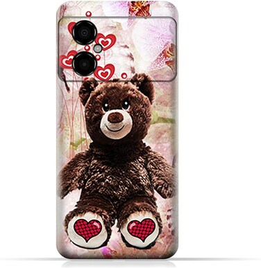 Generic TPU Protective Back Case Cover For Xiaomi Poco M4 5G (India) With My Teddy Bear