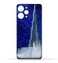 Generic TPU Protective Back Case Cover For Xiaomi Redmi 12 (LTE / 4G ) With Burj Khalifa On a Starry Night Design