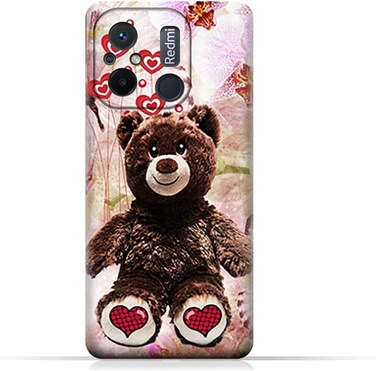 Generic TPU Protective Back Case Cover For Xiaomi Redmi 12C With My Teddy Bear