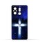 Generic TPU Protective Back Case Cover For Xiaomi Redmi 12C With Cross Pattern