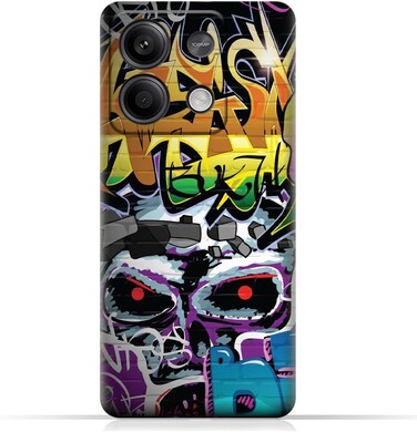 غطاء حماية خلفي للهاتف المحمول مصنوع من مادة TPU، متوافق مع هاتف Xiaomi Redmi Note 13 5G، بتصميم رقم 03