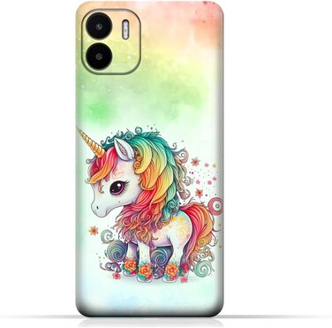 غطاء حماية خلفي من مادة TPU عامة لهاتف Xiaomi Redmi A2 بتصميم رقم 043