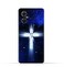 غطاء حماية خلفي من مادة TPU عامة لهاتف Xiaomi Redmi Note 11R بنمط متقاطع