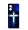 غطاء حماية خلفي من مادة TPU عامة لهاتف Xiaomi Redmi Note 11R بنمط متقاطع