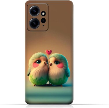 غطاء خلفي واقٍ من مادة TPU لهاتف Xiaomi Redmi Note 12 4G بتصميم رقم 044