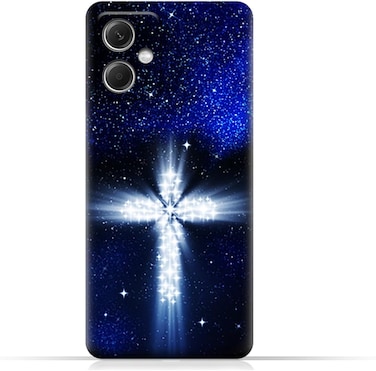 غطاء حماية خلفي من مادة TPU عامة لهاتف Xiaomi Redmi Note 12 (صيني) بنمط متقاطع