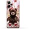 غطاء حماية خلفي من مادة TPU لهاتف Xiaomi Redmi Note 12 Pro+، مزين بدبّي.