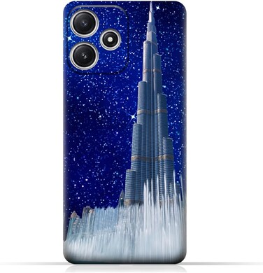 غطاء حماية خلفي للهاتف المحمول مصنوع من مادة TPU، متوافق مع هاتف Xiaomi Redmi Note 12R (5G) بتصميم رقم 11.