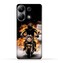 غطاء حماية خلفي للهاتف المحمول من مادة TPU، متوافق مع هاتف Xiaomi Redmi Note 13 4G، بتصميم رقم 6