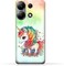 غطاء حماية خلفي للهاتف المحمول من مادة TPU، متوافق مع هاتف Xiaomi Redmi Note 13 4G، بتصميم رقم 8