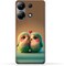 غطاء حماية خلفي للهاتف المحمول مصنوع من مادة TPU، متوافق مع هاتف Xiaomi Redmi Note 13 4G، بتصميم رقم 9