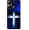 غطاء خلفي واقٍ للهاتف المحمول من مادة TPU، متوافق مع هاتف Xiaomi Redmi Note 13 4G، بتصميم أنيق.