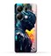 غطاء حماية خلفي للهاتف المحمول مصنوع من مادة TPU، متوافق مع هاتف Xiaomi Redmi Note 13 Pro 4G، بتصميم رقم 4