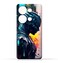غطاء حماية خلفي للهاتف المحمول مصنوع من مادة TPU، متوافق مع هاتف Xiaomi Redmi Note 13 Pro 4G، بتصميم رقم 4