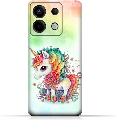 غطاء حماية خلفي للهاتف المحمول مصنوع من مادة TPU، متوافق مع هاتف Xiaomi Redmi Note 13 Pro (5G) بتصميم رقم 8