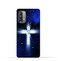 Generic Protective Case Cover For Xiaomi Redmi Note 9 4G With Cross Pattern