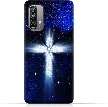 Generic Protective Case Cover For Xiaomi Redmi Note 9 4G With Cross Pattern