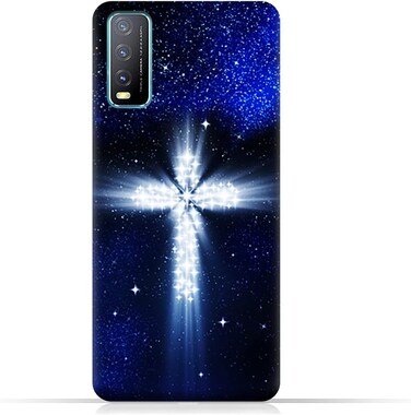 غطاء حماية عام لهاتف Vivo Y20 2021 بنقشة متقاطعة