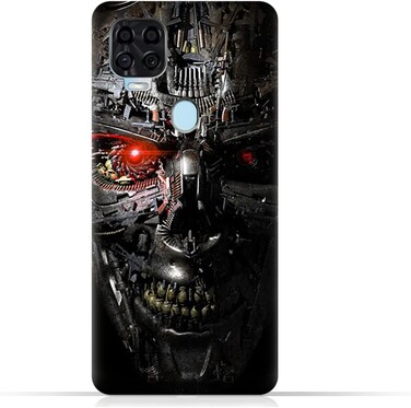 Generic TPU Protective Back Case Cover For ZTE Blade V2020 5G With Terminator Robot Design