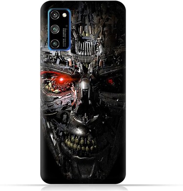 جراب هاتف Honor V30 Pro من مادة TPU بتصميم روبوت Terminator