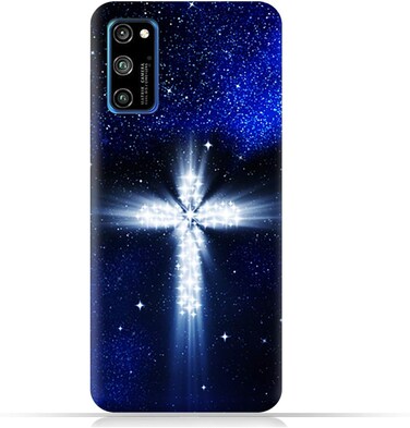 جراب هاتف Honor V30 Pro من مادة TPU بتصميم متقاطع