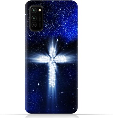 جراب هاتف Honor V30 TPU عام بنمط متقاطع