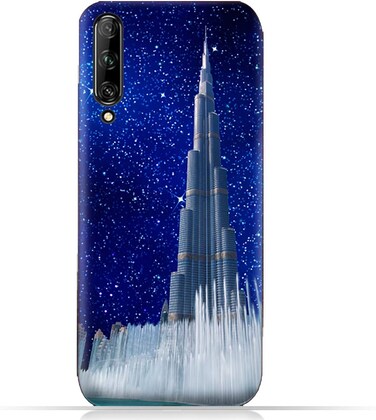 Generic TPU Mobile Case With Burj Khalifa On a Starry Night Design For Huawei Y9S