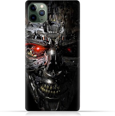 Generic Apple iPhone 11 Pro Max TPU Mobile Case With Terminator Robot Design