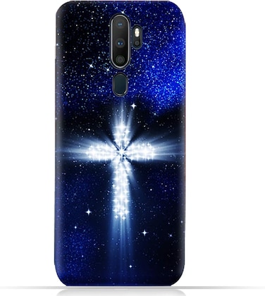 جراب هاتف OPPO A9 (2020) من مادة TPU بتصميم متقاطع