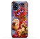 Generic Samsung Galaxy A51 TPU Mobile Case With Cute Cats Design
