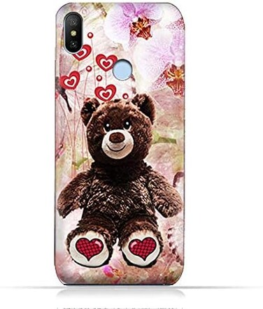 Generic Xiaomi Mi A2 Lite (Redmi 6 Pro) TPU Soft Protective Silicone Case With My Teddy Bear Design