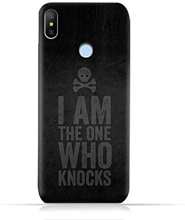 Generic Xiaomi Mi A2 Lite (Redmi 6 Pro) TPU Soft Protective Silicone Case With I am the one who knocks Design