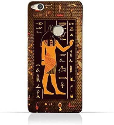 جراب سيليكون TPU عام لهاتف هواوي P9 لايت (2017) بنقوش هيروغليفية مصرية