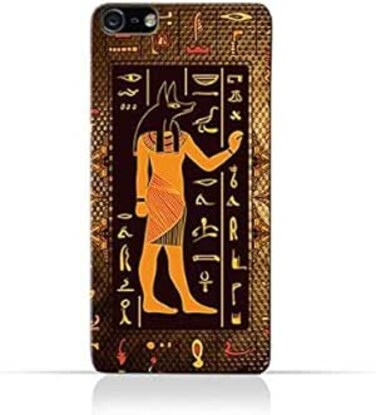 Generic iPhone 5 / 5s / SE TPU Silicone Case withEgyptian Hieroglyphs Pattern