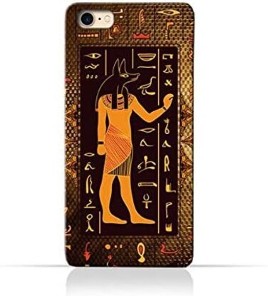 Generic iPhone 7 TPU Silicone Case With Egyptian Hieroglyphs Pattern