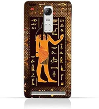 Generic Lenovo K5 Note TPU Silicone Case With Egyptian Hieroglyphs Pattern