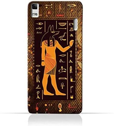 Generic Lenovo A7000 TPU Silicone Case With Egyptian Hieroglyphs Pattern