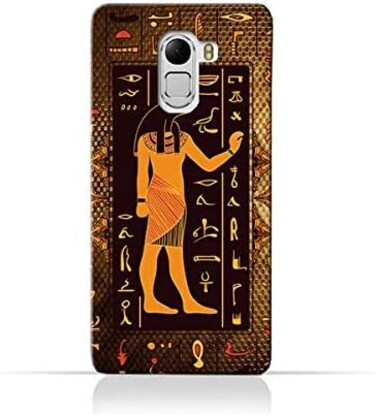 Generic Lenovo Vibe K4 Note TPU Silicone Case With Egyptian Hieroglyphs Pattern
