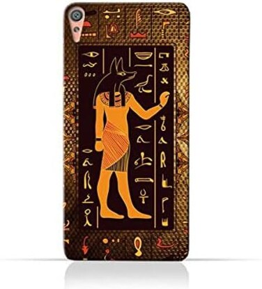 Generic Sony Xperia XA Ultra TPU Silicone Case With Egyptian Hieroglyphs Pattern