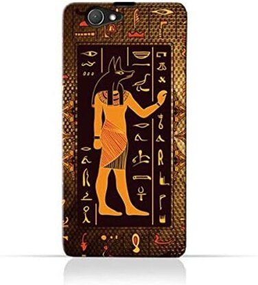 جراب سيليكون TPU عام لهاتف سوني إكسبريا Z1 كومباكت بنقوش هيروغليفية مصرية