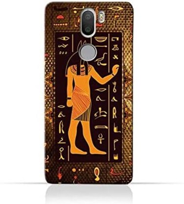 Generic Xiaomi Mi 5s Plus TPU Silicone Case With Egyptian Hieroglyphs Pattern