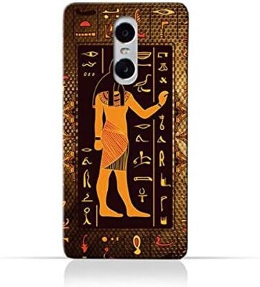 Generic Xiaomi Redmi Pro TPU Silicone Case With Egyptian Hieroglyphs Pattern