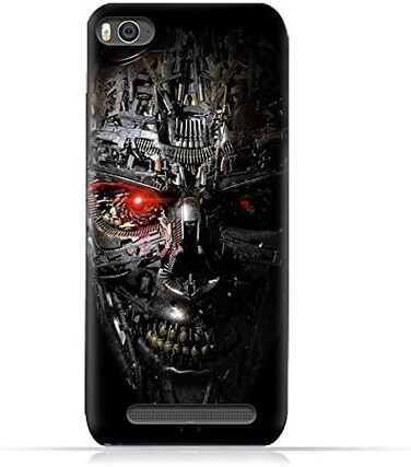 Generic Xiaomi Mi 4i Soft Protective Case With Terminator Robot Design