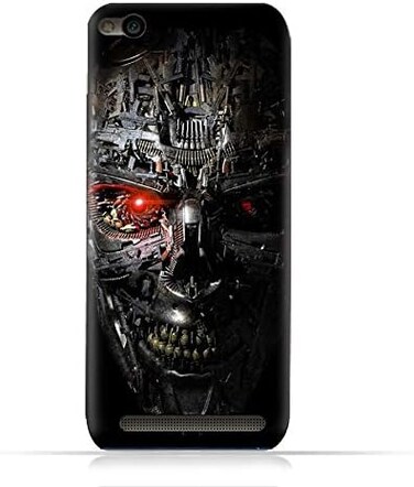 Generic Xiaomi Redmi Note 5A Soft Protective Case With Terminator Robot Design